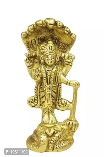 Brass Lord Vishnu In Standing Avatar