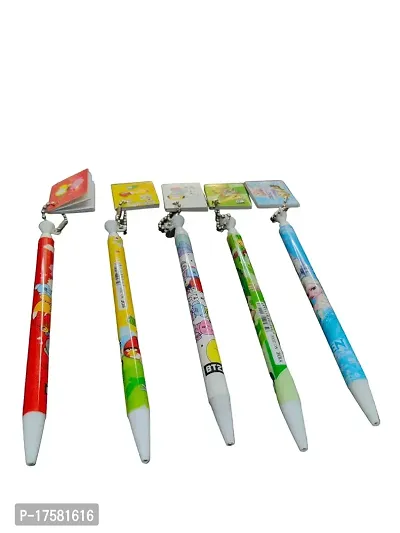 LITTLEMORE- pen pencil multicolour pack of 5 with book-thumb2