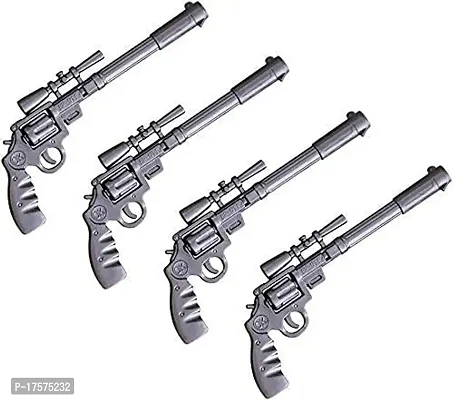 LITTLEMORE Pack of 2 Fancy Pens Revolver Gun Shape Gel Pen for Kids, Birthday Gifts, Party Gifts Return Gifts for Kids