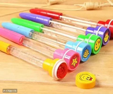 LITTLEMORE - Reusable Writing Pens Infinite Replaceable Stamp/Bubble/Ball Point/LED Light Pen for Kids (pack of 4)-thumb2