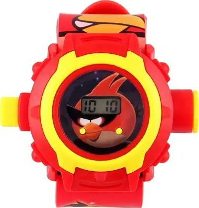 SS Digital Boy's Girl's Watch (Multicolored Dial Colored Strap)