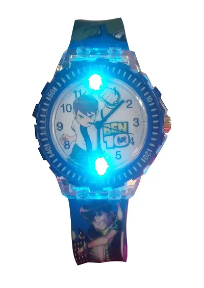 SS Traders New LED Digital Wristband Fashion Cartoon Silicone Kids Watch with Cartoon Strap Watch for Girls (Pink)