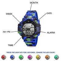 SS Traders Digital Multi Dial Kids Wrist Watch for Boys  Girls (Black)-thumb3