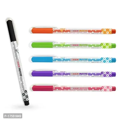 LITTLEMORE - Ball Pens | Combo Pack of 50 Pens (25 Blue Ink  25 Black Ink) | Pens for Writing |