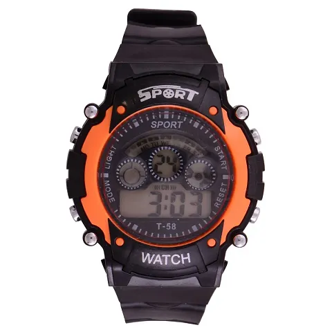 S S Traders Unisex Plastic Kid's Digital Watch with Date Days (S S TW0019)