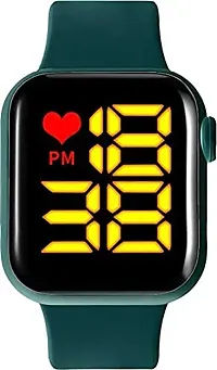 SS Traders LED Blue Square Fancy Digital Watch for Kids Digital Watch - for Boys  Girls-thumb4