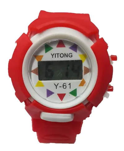 SS Traders Digital Analog Round Shape Kids Watch - Silicone (Pack of 1)