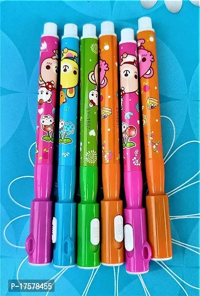 LITTLEMORE Invisible Ink Magic Spy pen with UV Light - Pack of 4 Pens | Best Birthday return gift for boys and girls.-thumb4
