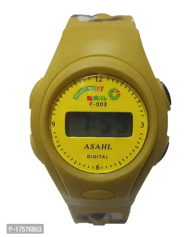 SS Traders Analogue Digital Round Shape Kids Watch - Silicone (Pack of 1)