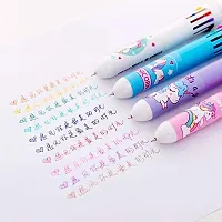 LITTLEMORE-10 in 1 UNICORN Ball Point PEN Beautiful Designer Birthday Return Gift for Kids (Pack of 12,-thumb4