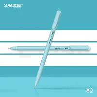 Hauser XO 0.6mm Ball Pen Box Pack | Sleek Body  Minimalistic Design | Matt Finish  Solid Body Type | Low Viscosity Ink With Ultra Durable Tip | Blue Ink, Pack of 30 Pens-thumb4
