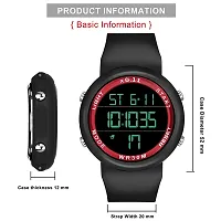 LITTLEMORE Multi Function Day and Date Alarm Kids Digital Sports Watch for Boys  Girls-thumb1