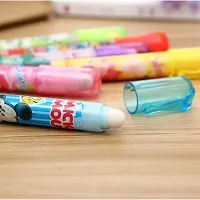 LITTLEMORE -Pen Shape Erasers Non-Toxic Dust Free (Pack of 3) Kids Stationary Rubber for Birthday Return Gift-thumb4