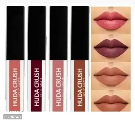 Matte Me Ultra Smooth Liquid Nude shade Matte Lipstick Pack Of 4-thumb0