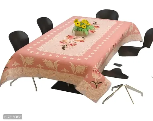 Flavio Floral 6 Seater Dinning Table Cover Free Size 60 into90  Pack Of 1-thumb2