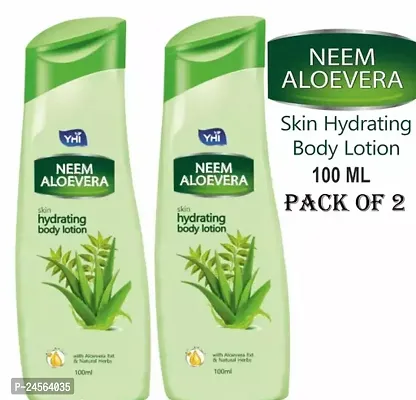 Neem Aloevera Skin Hydrating Body Lotion-100 ml, Pack Of 2-thumb0