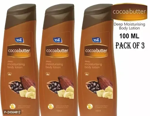 Cocoabutter Body Lotion-100 ml, Pack Of 3-thumb0