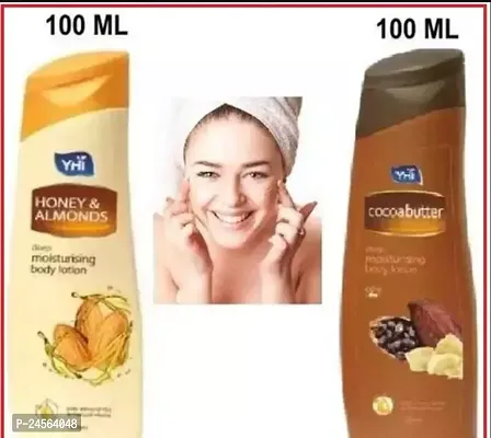 Yhi Honey Almonds Lotion-100 ml with Yhi Cocoabutter 100 Ml-thumb0