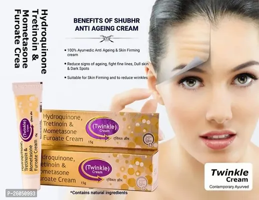 TWINKLE CREAM Night Cream 15gm Each Pack of 2-thumb2