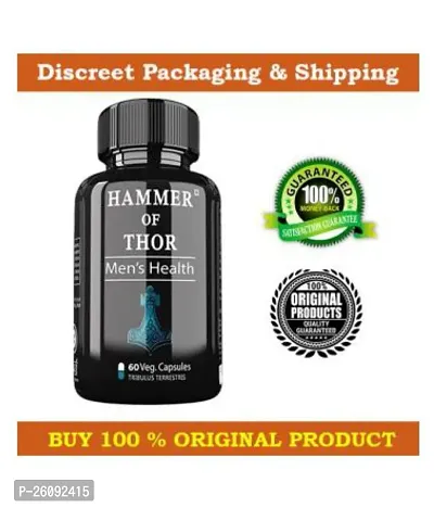 Hammer Of Thor Ultra Strong Herbal Supplement Booster For Male - 60 capsules