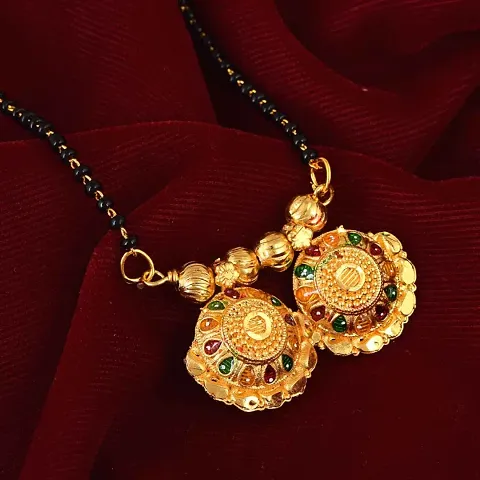 Trendy Plated Brass Mangalsutra for Women