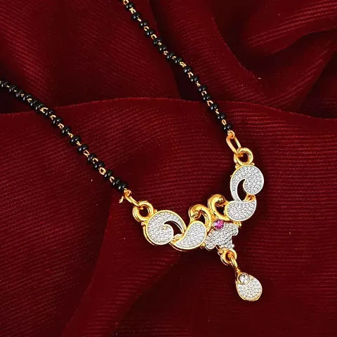 Handcrafted Brass Micron Dual Plated Mangalsutras for Women