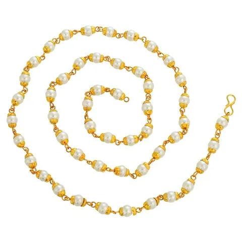Gold Plated Fancy Brass Chain For Womens