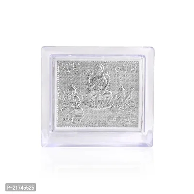 Admier Silver plated Lakshmi Sarasvati Ganesh Frame for Gift Diwali Photo Frame for Puja Diwali-thumb0