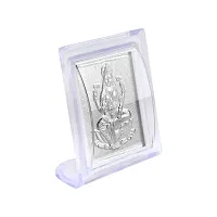 Admier Silver plated Lakshmi Frame for Gift Diwali Photo Frame for Puja Diwali pooja Ido-thumb2