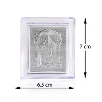 Admier silver plated tirupati balaji photo frame God Religious for Wall and Pooja Hindu Bhawan-thumb2