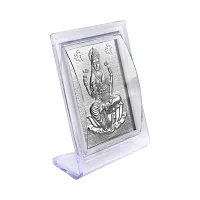 Admier Silver plated Lakshmi Frame for Gift Diwali Photo Frame for Puja Diwali pooja Idol-thumb3