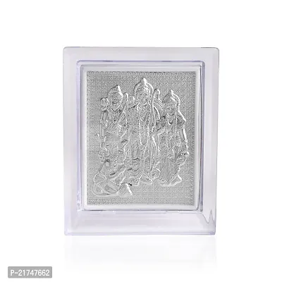 Admier silver plated Ram Darbar Photo Frame God Goddess Photo Frame