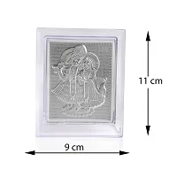 Admier Silver plated Radha Krishna Photo Frame for Gift  Radhe Krishna Frame for Home-thumb3