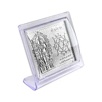 Admier Silver plated kuber yantra Frame for Gift Diwali Photo Frame for Puja Diwali pooja Idol god Gift-thumb3