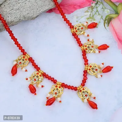 Elegant Brass Necklace for Women-thumb3
