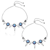 Trendy Evil Eye Anklet Adjustable Anklet for Women-thumb2