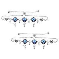 Trendy Evil Eye Anklet Adjustable Anklet for Women-thumb1