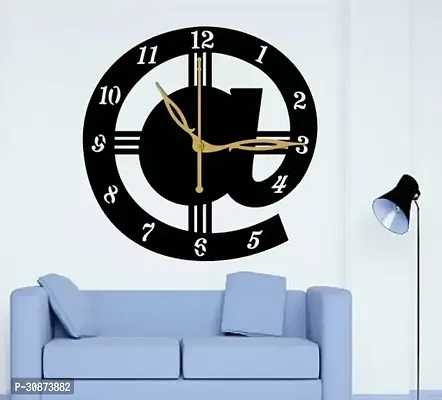 Wall Clock-013 Black 30x30cm-thumb0