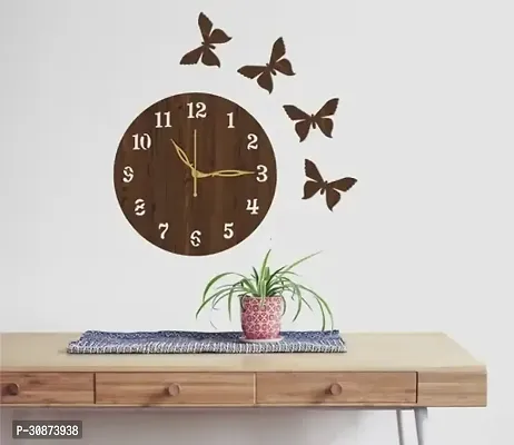 Classic Wall Clock -01 Wenge_25cm