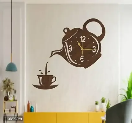 Wall Clock -160 Brown_30cm