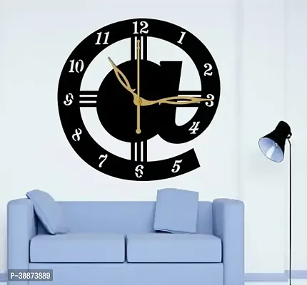 Wall Clock-013 Black 30x30cm-thumb0