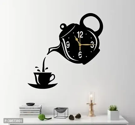 Wall Clock Tea Cup Shape-160