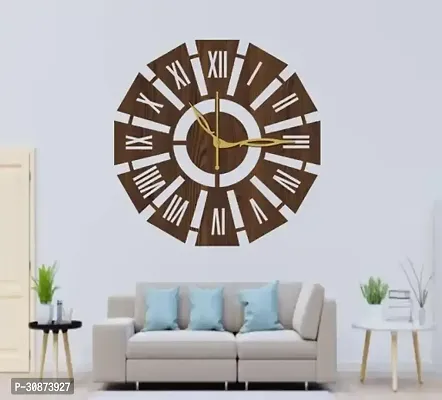 Wall Clock -092 Wenge_30cm-thumb0