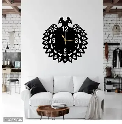 Wall Clock-046 Black 25x25cm