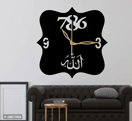 Wall Clock-041 Black 30x30cm-thumb0