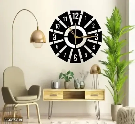 Wall Clock -091 Black_30cm-thumb0