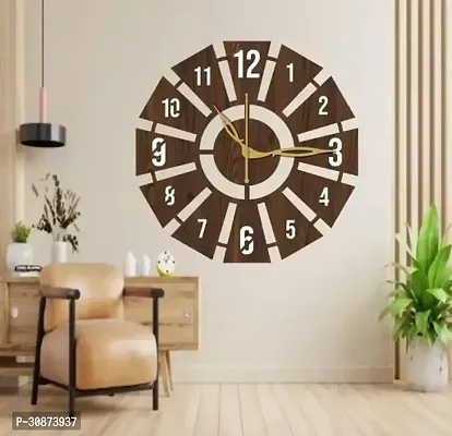 Wall Clock -091 Wenge_30cm