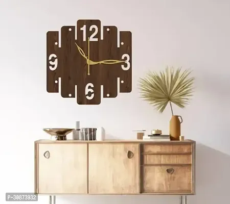 Wall Clock-004 Wenge 25x25cm-thumb0