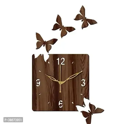 Wall Clock-85 Wenge 25x25cm