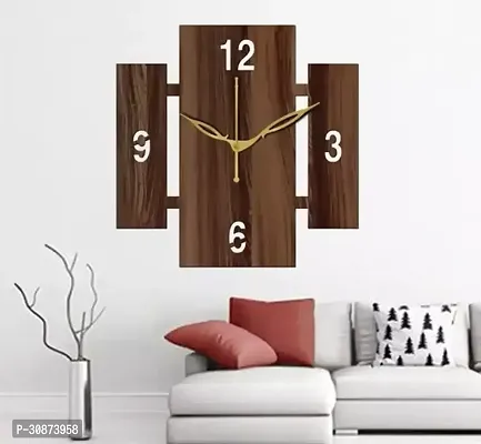 Wall Clock-014 Wenge 25x25cm